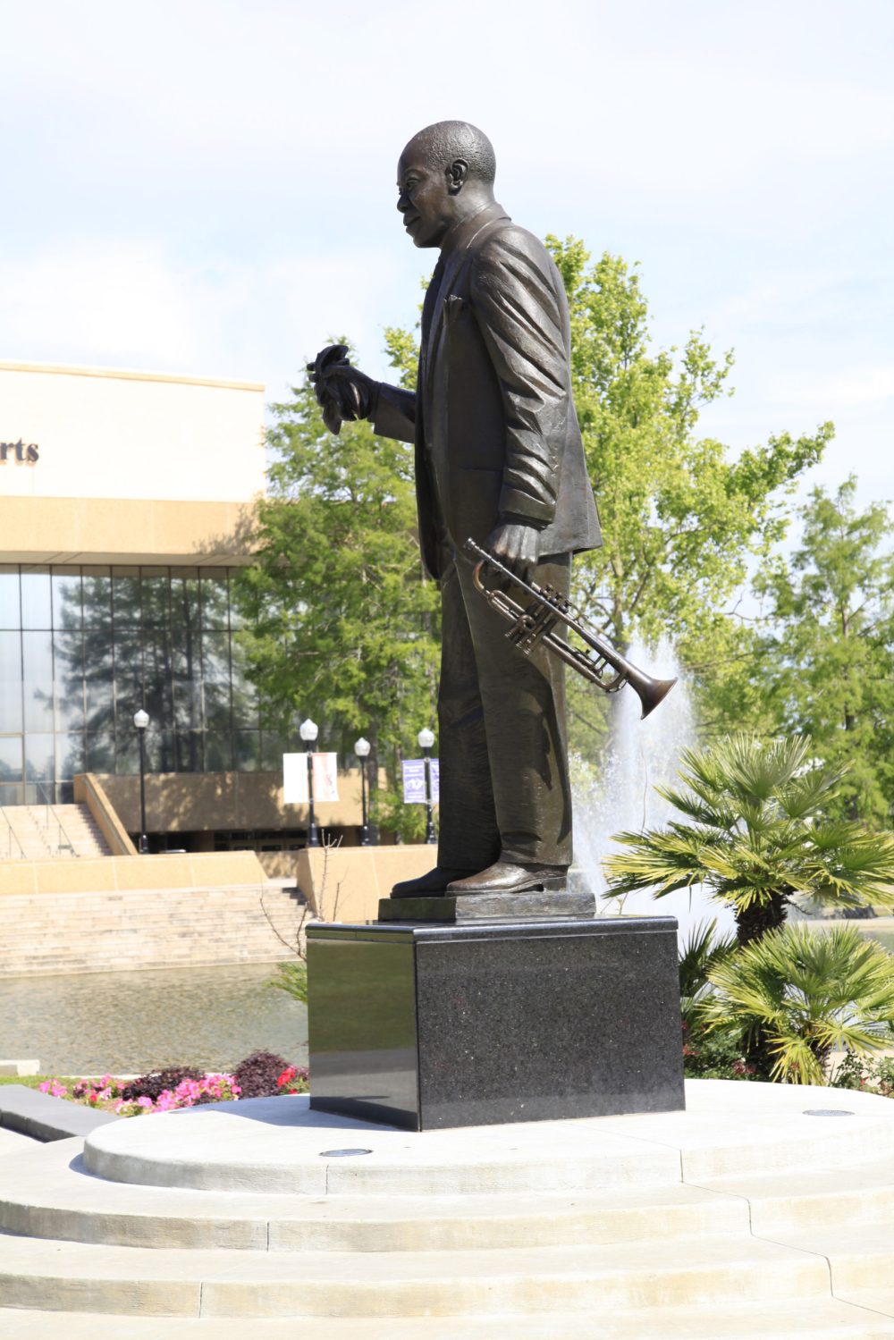 Louis Armstrong Statue im Armstrong Park