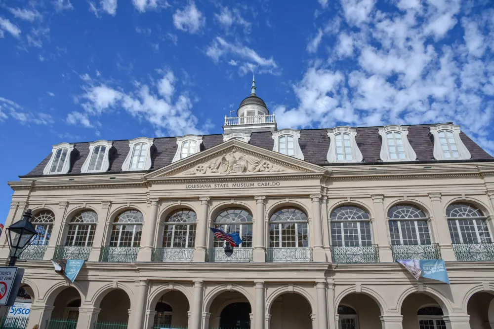 Jackson Square in New Orleans (USA) is National Historic Landmark since 1960