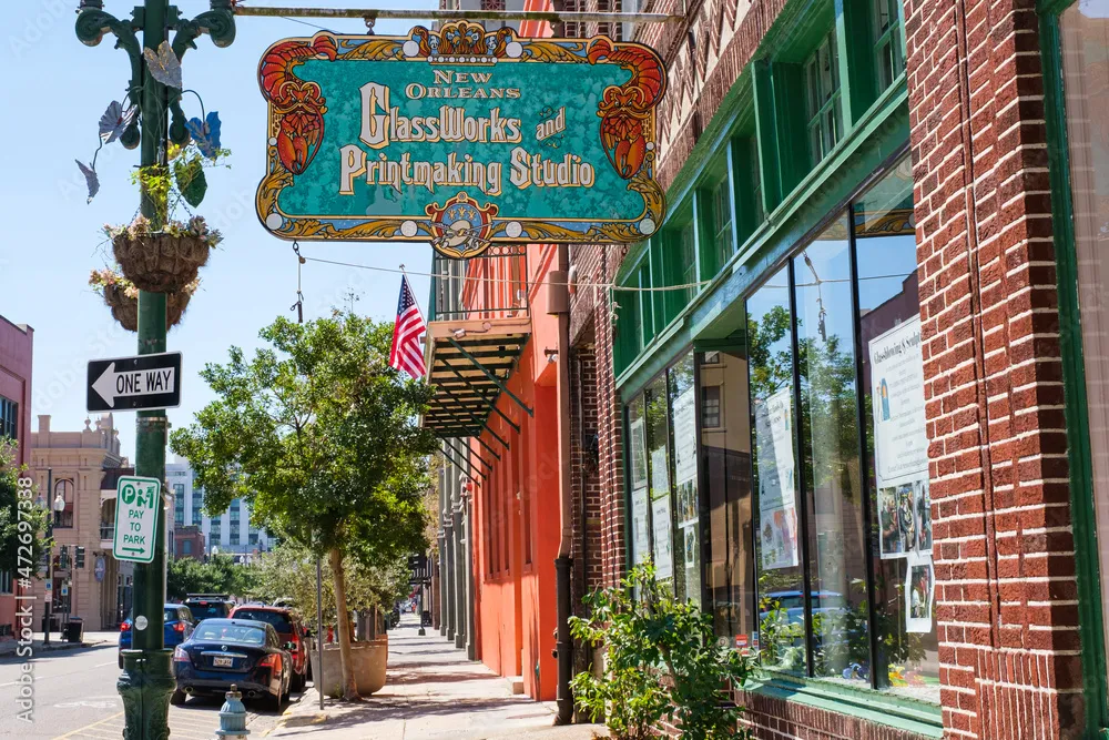 a sign on the side of a building